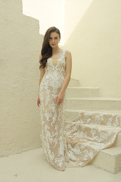 Lace Sheath Gown
