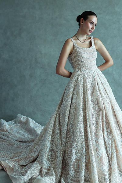 Classic Lace Ball Gown